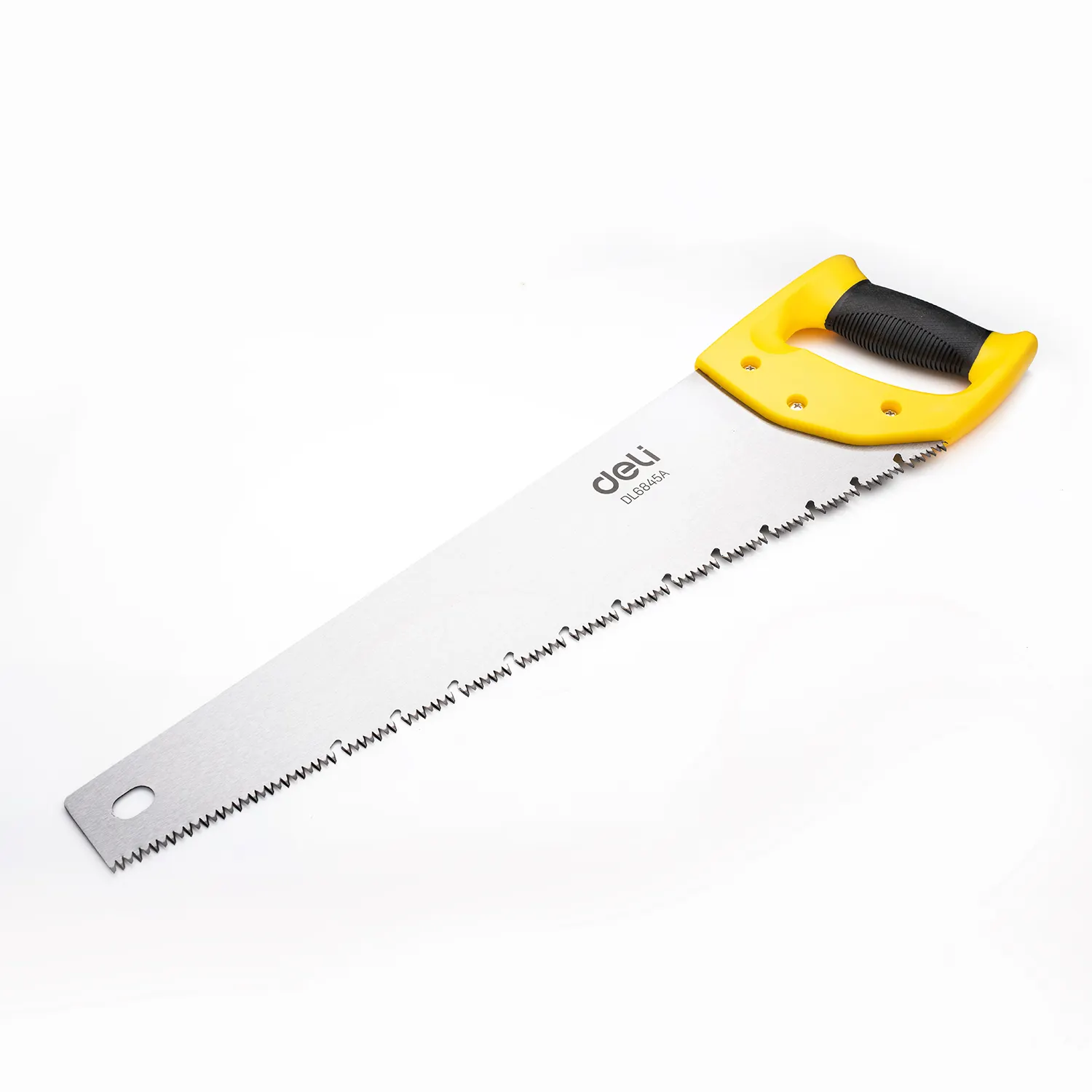 Deli Tools-sierra de mano para jardín, herramienta de corte de madera con Protector de dientes, 400mm/450mm/500mm