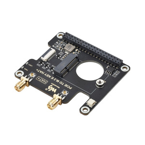 PCIe M.2 E Key HAT Compatible <strong>Raspberry</strong> <strong>Pi</strong> 5 NGFF (M.2 E Key) Wireless NIC USB <strong>Bluetooth</strong> Connection HAT Board Package Included