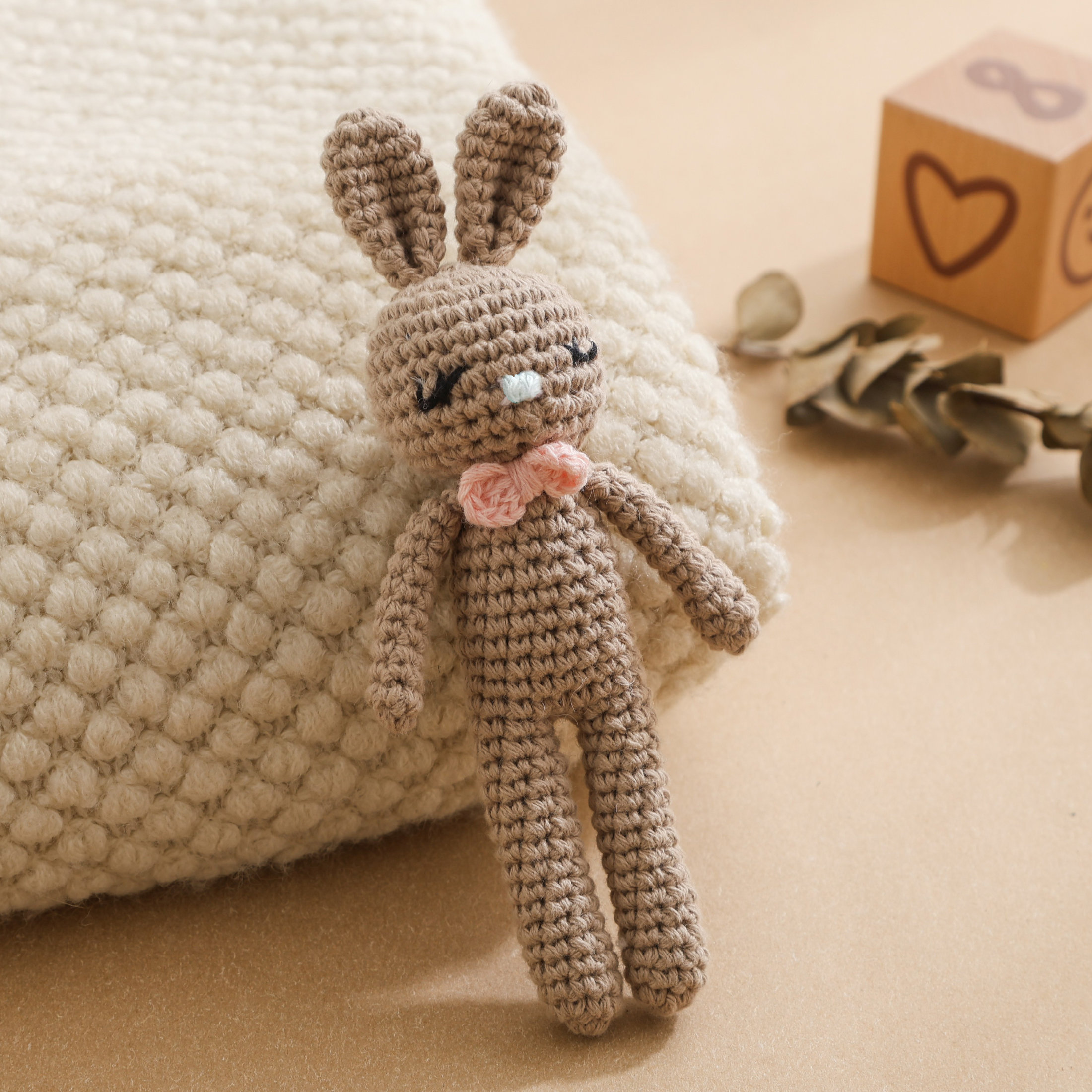 Puppet Rabbit Brown