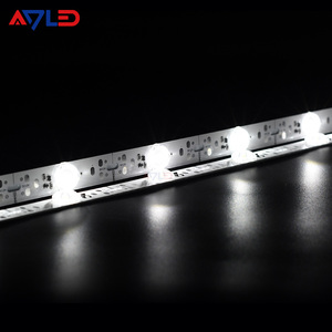 1.6MM Aluminium Base SMD 3030 14LEDs/M DC 12V / 24V Diffuse Reflection Backlit <strong>LED</strong> Rigid Bar Strips for Advertising Display - Product Image 3