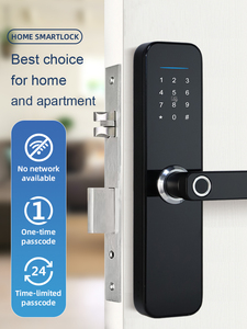 Elektronische Messing tür Smart Locks Tuya App Finger abdruck Smart Griff Keyless Opening Türschloss mit digitalem Türschloss Finger abdruck - Product Image 2