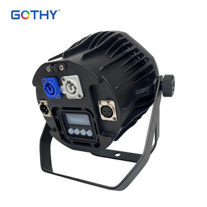 Gothylight LEDパー14x10 RGBWまたはRgbwauvライト14 LEDチップ10wプロフェッショナル4 in 1アルミニウムRGBパー64ライト - Product Image 6