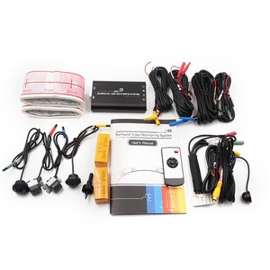ADT Universal 4 Cameras HD 1080P Recorder Surround View Monitoring <strong>Reversing</strong> Aid Panorama <strong>System</strong> Car 360 <strong>Camera</strong> <strong>System</strong> - Product Image 3