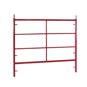Diseño moderno HDG Tipo H Plataforma de andamio de construcción segura Construcción galvanizada Marco principal Andamio H - Product Image 1