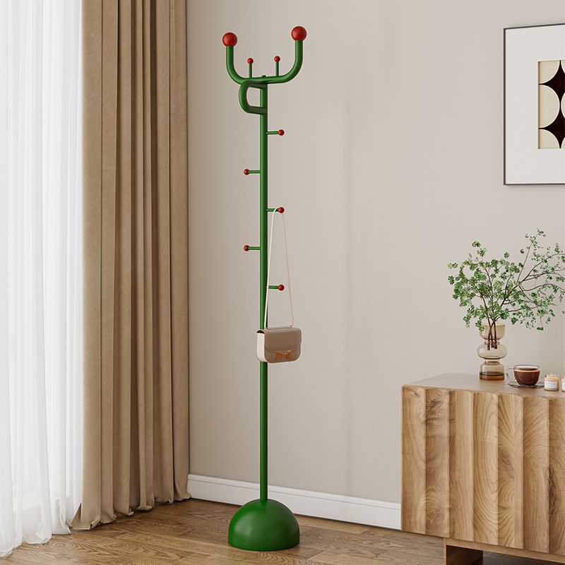 Green stem-red hook