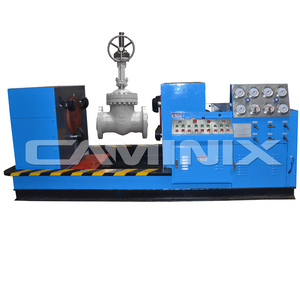 Horizontal Hydraulic Industrial Valve Test Bench Perform Shell <strong>Testing</strong> Seal test for Ball / Gate / Globe Valve 24'' - Product Image 1