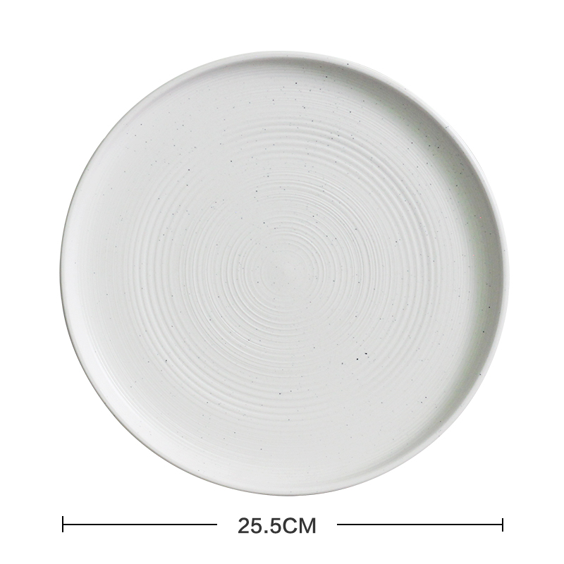 White Dinner plate
