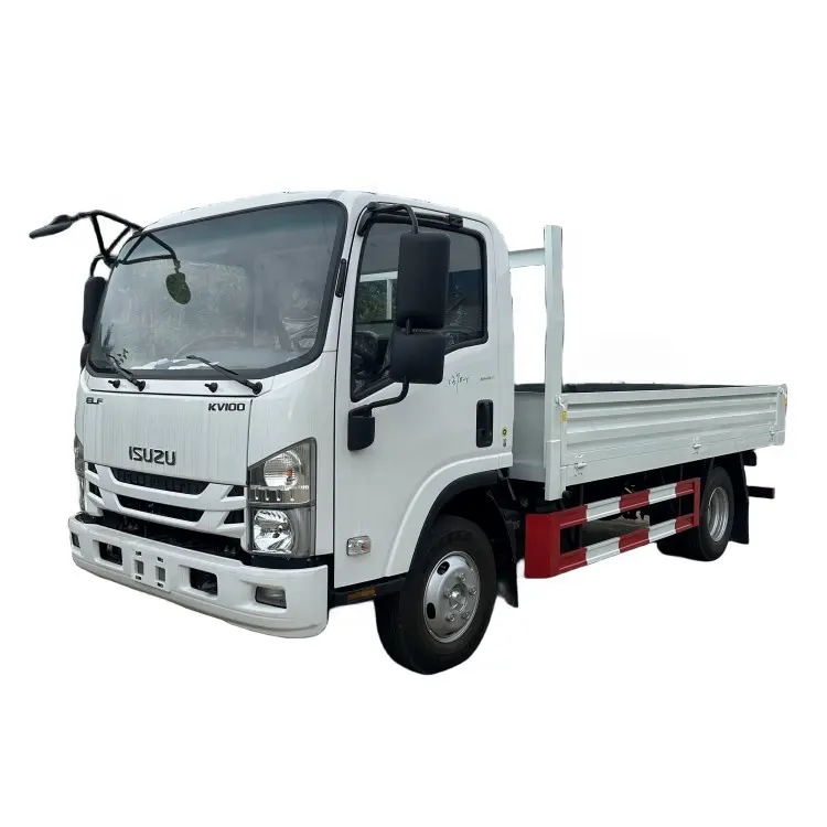 Camion léger de camion du camion 4x2 3ton 5ton de cargaison de barrière d'Isuzu Howo Dongfeng à vendre