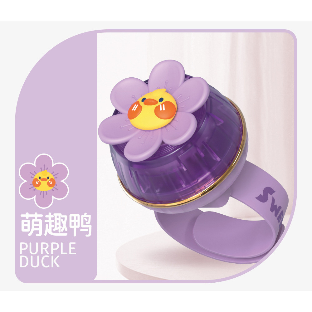 Lindo pato morado (360° ventilación de aire ajustable)