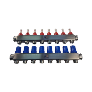 High Quality Stainless Steel Heat Pex Plumbing Manifold Floor Heating Systems &amp; Parts for Water Meter Floor Systems