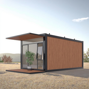 Toppre Oficina Sistema <span class=keywords><strong>Modular</strong></span> Contenedor de Envío Casa 3 Dormitorios Casa Contenedor de Dos Pisos 20 pies Casa Contenedor Desmontable Casa de Lujo
