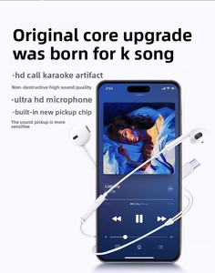 Auriculares con cable tipo C para compatibilidad multidispositivo Control de línea de decodificación digital para serie ISO 15 Serie ISO 15 Otros
