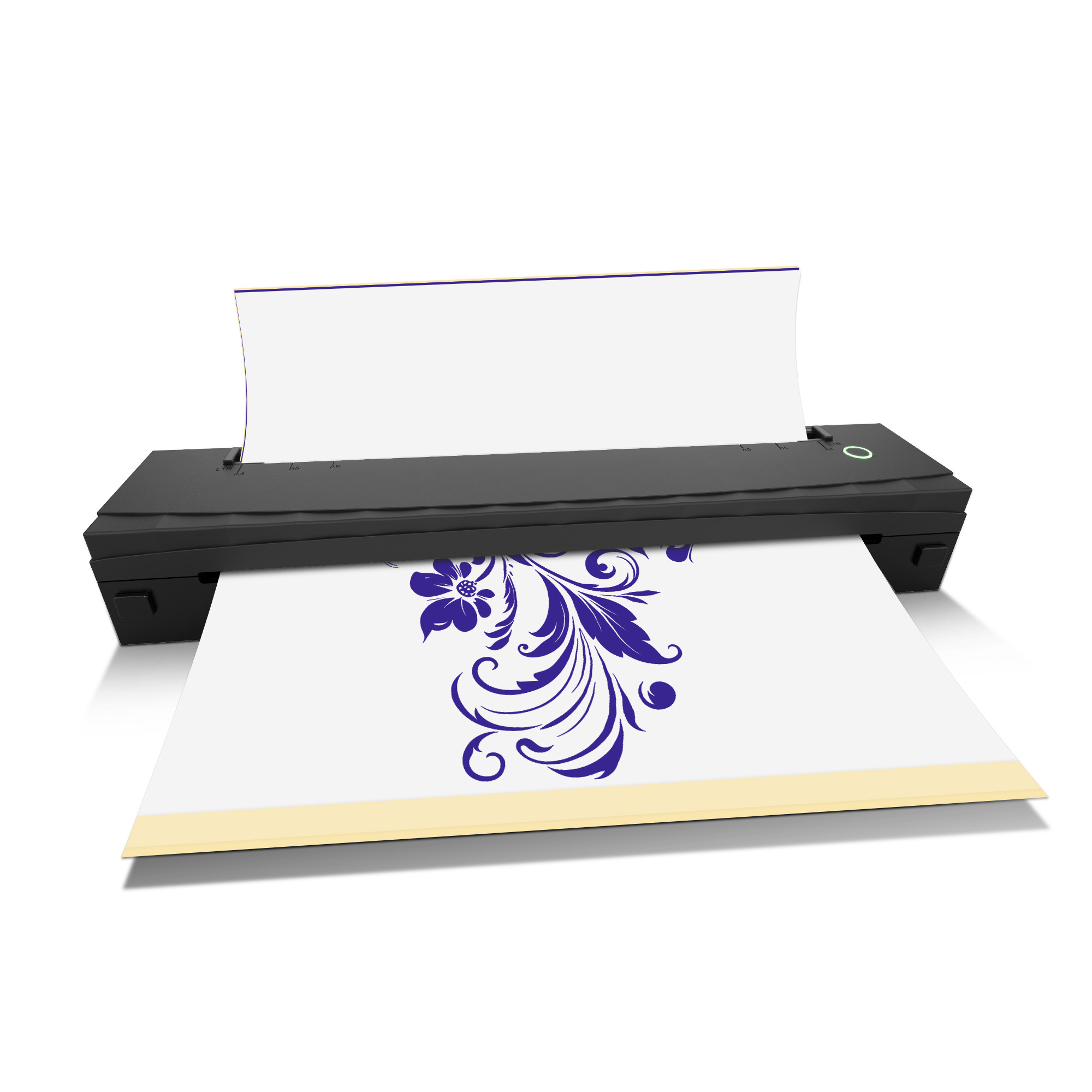Papier transfert noir + 10 feuilles