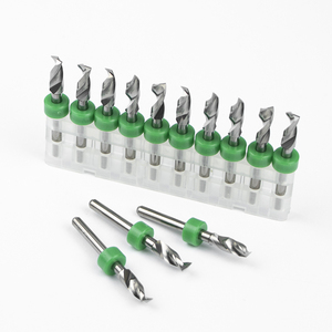 Aço importado e carboneto de tungstênio V Bits <span class=keywords><strong>Router</strong></span> para <span class=keywords><strong>CNC</strong></span> Máquina de gravura para PCB & Plastic Drilling