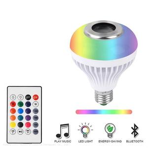 Sıcak satış kısılabilir led ampul renk değiştirme 12 watt rgb renkli wifi uzaktan E27 led akıllı ampul - Product Image 5