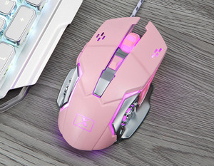 XINMENG M322 Wired Gaming <strong>Mouse</strong> Buttons Ergonomic <strong>Mice</strong> Colorful LED Light <strong>Mouse</strong> for PC Computer Laptop Wired Gaming <strong>Mouse</strong> - Product Image 4