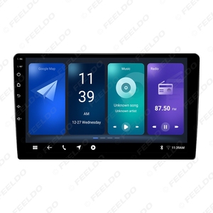 Unidade de navegação 4G+64G (4G LTE/WIFI+360 Panorama+Carplay) para carro Android Universal tela grande 9"