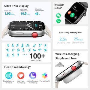 Ele giant Infinity Touch Smart Uhren armband Herzförmiger IPS Magnetic App Entwickler Correasdereloj für IOS TFT Silicon Heart Rate - Product Image 4