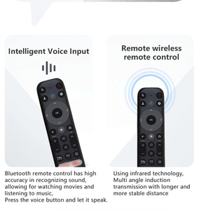Stokta TCL akıllı TV için ses düğmesi ile yeni ses uzaktan kumanda RC813 PVC kutu h - Product Image 2