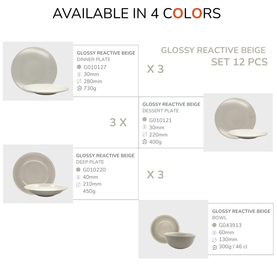 Brilliant Reactive Beige