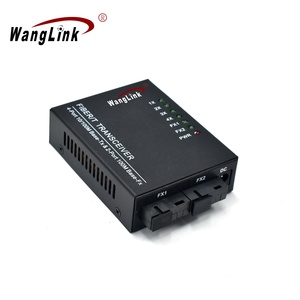 OEM ODM monomodale Media Converter 2 fo4rj45 10/100Mbps 4 RJ45 2 SC per telecomunicazione utilizzare porta in fibra singola - Product Image 4