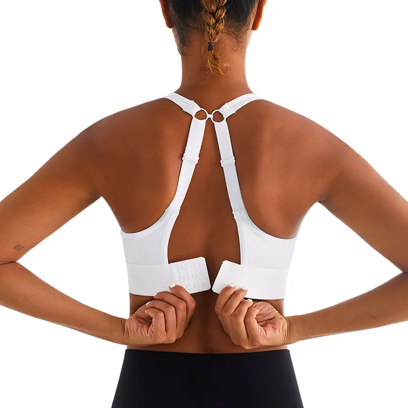 Sportbeha Voor Dames Met Hoge Ondersteuning En Een Beauty Back Yoga Fitness Met Rook Verstelbaar Vest