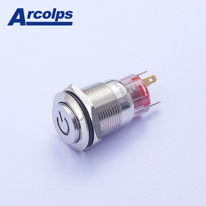 Interruttore a pulsante momentaneo da 19mm tipo di prodotto per un funzionamento conveniente - Product Image 2