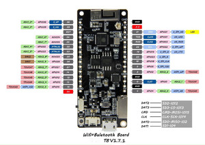 ESP32 T8 V1.7 Wifi BlueTooths Wrover T8 Esp32 Rev1 4MB Flash Psram TF Iot-Modul mit 3D-Antennenentwicklung für Arduino - Product Image 6