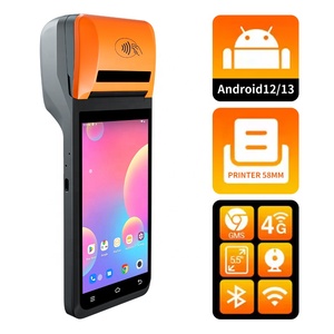 Terminal POS Android móvil inteligente de mano fabrica POS de pantalla táctil con máquina de pago de impresora - Product Image 4