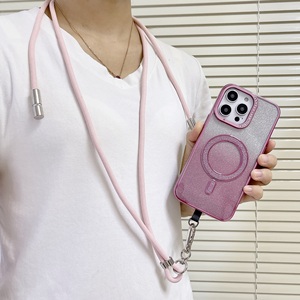 Hagibis Universal Phone Lanyard USB <strong>C</strong> Cable 2 in 1 Phone Strap <strong>C</strong> to <strong>C</strong>/L Charging Cord for iPhone 15 14 Pro Max Most Phones - Product Image 4