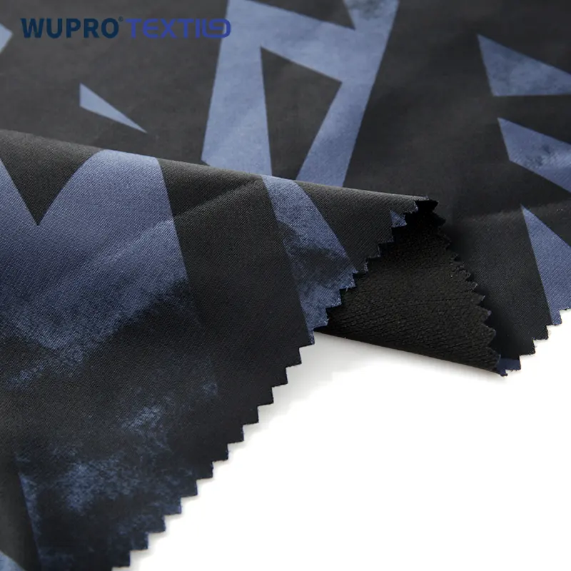 Printtek özel yapım ceket kumaş örnek üreticileri dijital baskı 100% su geçirmez polyester kumaş