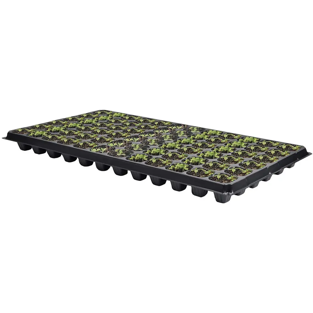 Para plantio de mudas, germinação de propagação 10 pçs/lote vasos de berçário em bandejas de iniciante de sementes de flor e planejadores