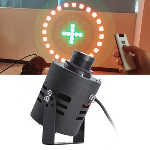 Yan üreticisi radyasyon tehlikesi 12 volt kör nokta yeşil kırmızı bölge dur işareti uzaktan kumandalı güvenlik 24v led vinç uyarı ışığı ve - Product Image 4