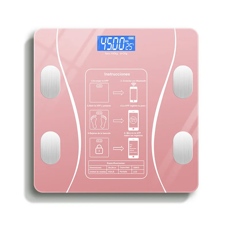 180กก.396Lb ส่วนบุคคล Bmi ดิจิตอลแบบพกพา Electronic Body Fat Scale