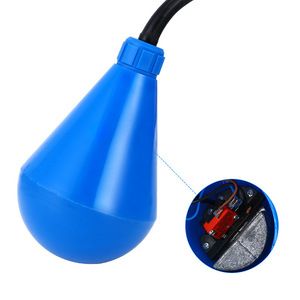 Agua de nivel automático bombilla para control del tanque bomba de achique y interruptor de nivel con flotador magnético de plástico líquido tipo pera Precio de sensor - Product Image 3