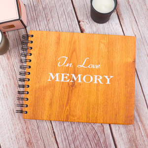 Memorial Funeral Signature Guest Book <strong>Memory</strong> in Loving <strong>Memory</strong> - Product Image 1