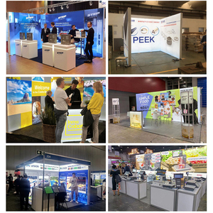 JiongChang Custom Large Easy Booth Tool Free Portable Advertising Illuminated Poster Display Backlit Led Light Box - Product Image 5