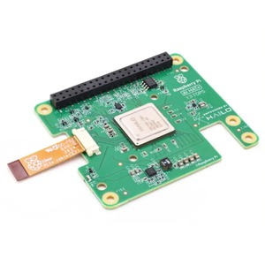 Ufficiale Raspberry Pi 5 AI HAT + Kit intelligenza artificiale con modulo acceleratore Hailo8l/Hailo8, 13top/26top Custom - Product Image 1