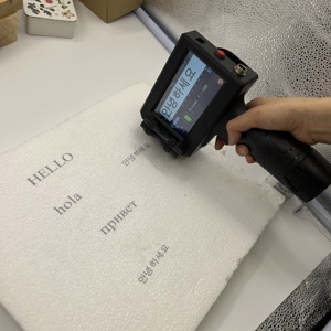AIX personalizzato mini batch palmare codice a barre stampante termica a getto d'inchiostro con cercapersone - Product Image 3