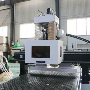 Carico scarico ATC Router Cnc macchina per il taglio del legno con sistema di etichettatura automatica per l'armadio mobili da cucina - Product Image 3
