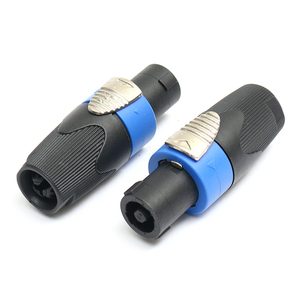 Conector de altavoz profesional de cuatro núcleos con muestra gratis OEM, conector de Audio, amplificador de potencia, cable de altavoz, cable de Audio, cabezal ohm - Product Image 2