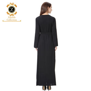 Zaynab Abaya Bale <strong>of</strong> Used Dubai Ensemble Khimar Wedding Gown Bride Elegant Abaya Women Muslim Dress Abaya - Product Image 3