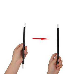 Yüksek kalite yükselen değnek özel Logo atlama değneklerini Magic Trick siyah sihirli sopa sihirli yükselişi atlama sopa hileler oyuncak - Product Image 6