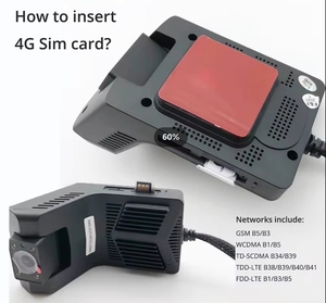AI 4g仪表盘DVR MDVR ADAS DMS全球定位系统无线高级驾驶监控系统车队管理解决方案