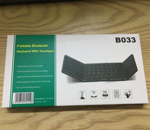 Epro B033键盘俄语/西班牙语/阿拉伯语迷你可折叠键盘，带触摸板无线键盘，适用于视窗安卓手机电脑 - Product Image 4