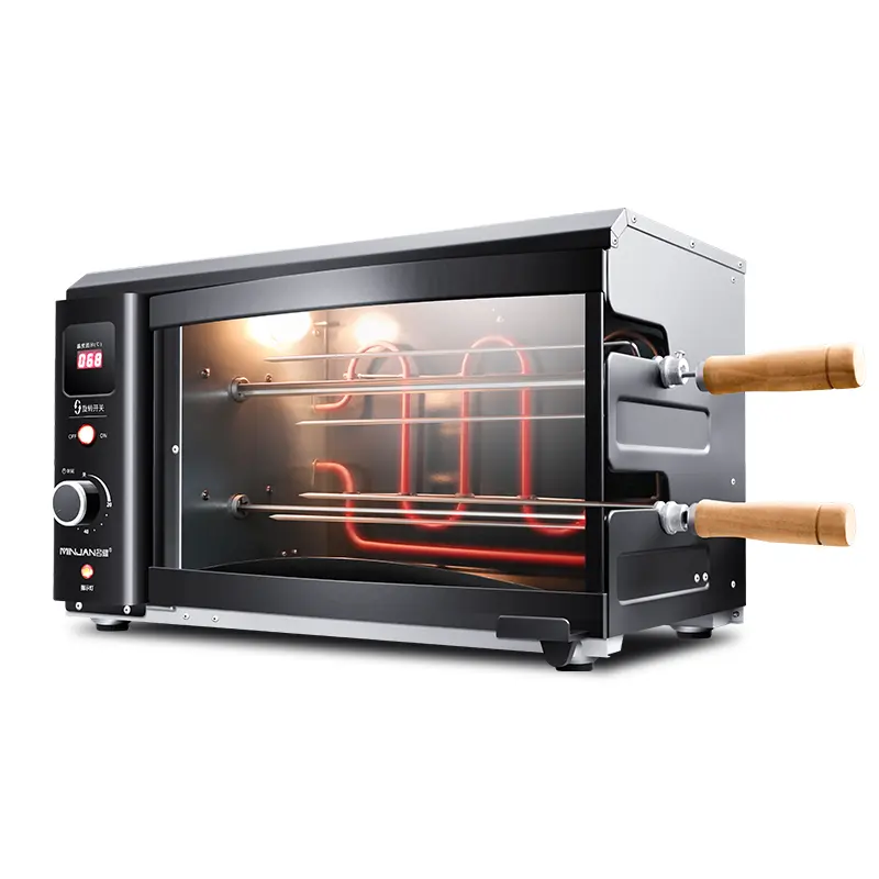 30L Digital Display Multifunction Grill Barbecue Electric Toaster Oven