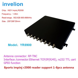 1-35 metri Impinj R2000 UHF RFID lettore fisso speedway con 8 antenne per sistema di cronometraggio maratona - Product Image 5
