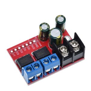 H ponte telecomando 5A 3V-14V doppio motore DC modulo di trasmissione tensione inversa PWM regolazione della velocità doppio Super L298N 5AD - Product Image 4