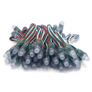 12mm 50leds WS2811 IC Full Color <strong>Pixel</strong> <strong>LED</strong> <strong>Module</strong> <strong>Light</strong> DC 12V Input IP68 Waterproof RGB Color Digital <strong>LED</strong> <strong>Pixel</strong> - Product Image 3