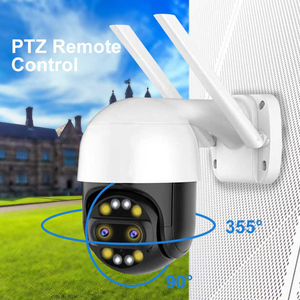 4MP 8X Zoom PTZ IP-Kamera mit zwei Objektiven Sicherheit im Freien Bunte oder IR-Nachtsicht schleifen aufzeichnung Auto Tracking WiFi-Kamera - Product Image 5